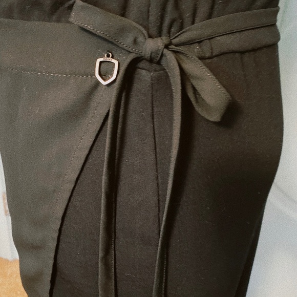 Rudsak Marcelino Black Jersey/Chiffon Skirt Medium - Picture 2 of 11